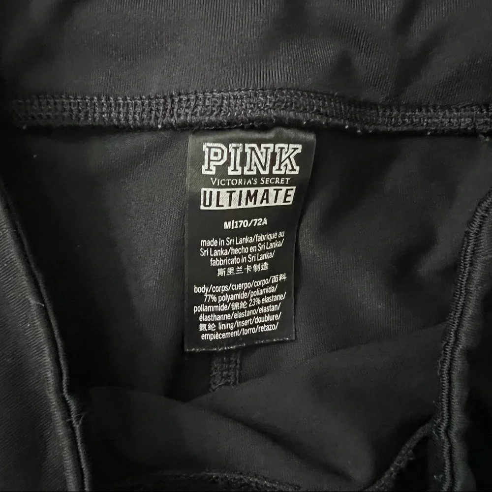 5 Piece Bundle Pink Champion Gap Fit Size M Black White Gray Yoga Work out
